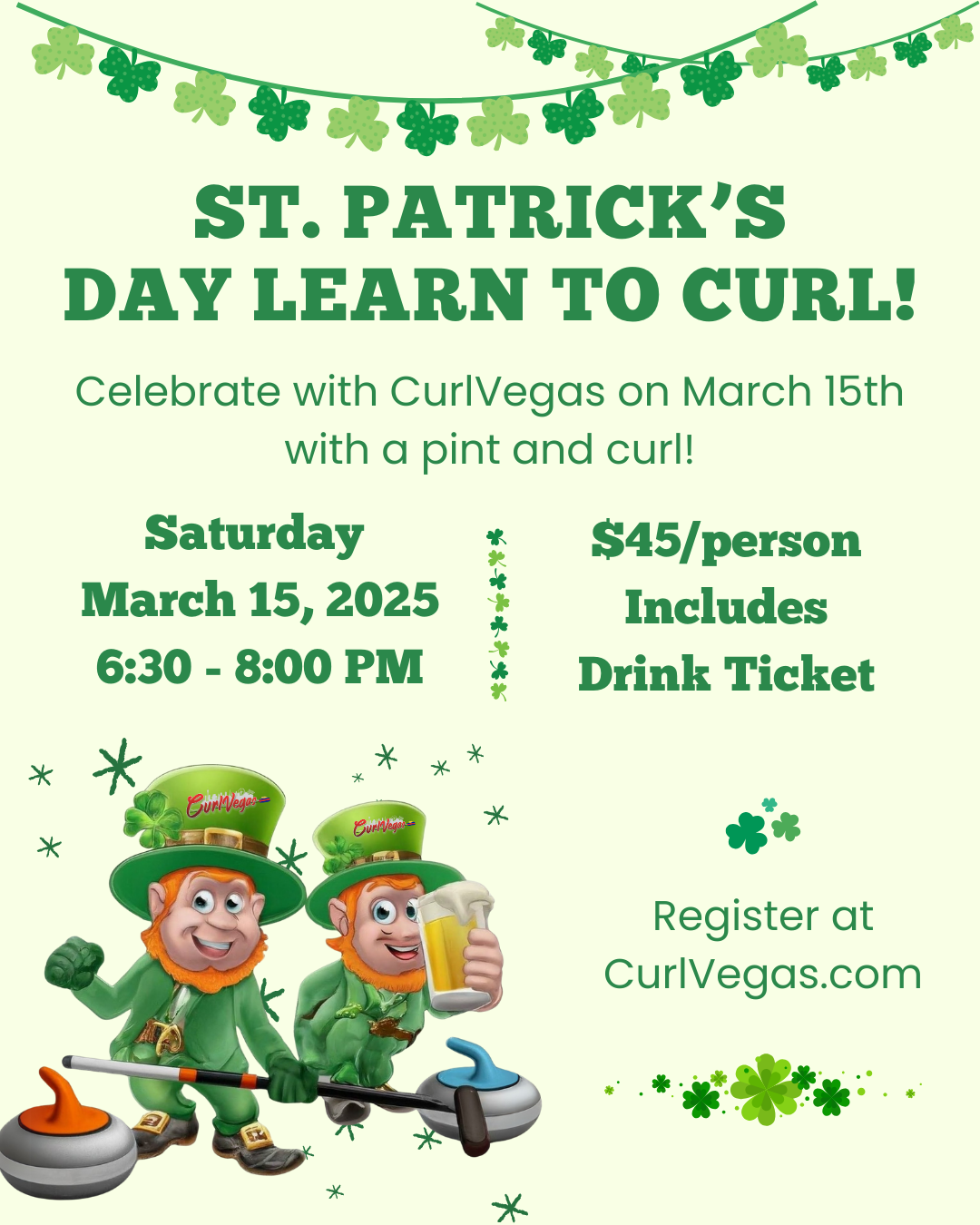 Sat 03-15-25 St. Patrick's Day LTC